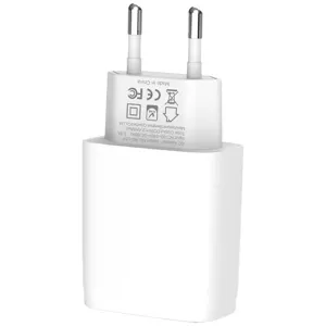 Nabíjačka XO L57 wall charger, 2x USB + USB-C cable (white) (6920680870271)