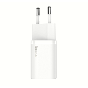 Sieťová Nabíjačka Baseus Super Si 1C USB-C 25W PD iPhone, Quick Charge 3.0  biela