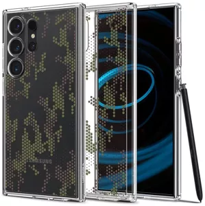 Kryt Spigen Ultra Hybrid, digital camo - Samsung Galaxy S24 Ultra (ACS07547)