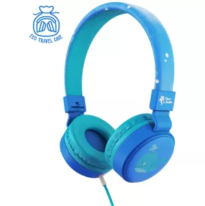 Slúchadlá Planet Buddies Whale Wired Kid's Headphone blue (39012)