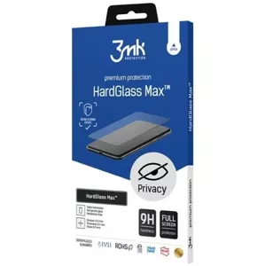 Ochranné sklo 3MK HardGlass Max Privacy iPhone 7/8/SE (2020/2022) black Fullscreen Glass Privacy (5903108521307)