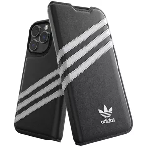 Púzdro Adidas OR Booklet Case PU for iPhone 14 Pro black (50196)