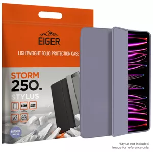 Púzdro Eiger Storm 250m Stylus Case for Apple iPad Pro 12.9 (2021) / (2022) in Lavender