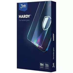 Ochranné sklo 3MK Hardy Samsung Galaxy S23 Chemically hardened glass black (5903108514385)
