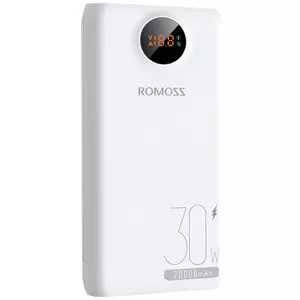 Nabíjačka Romoss SW20S Pro Powerbank 20000mAh, 30W (white) (6936857200987)