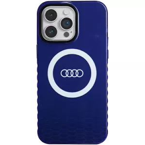 Kryt Audi IML Big Logo MagSafe Case iPhone 14 Pro Max 6.7" navy blue hardcase AU-IMLMIP14PM-Q5/D2-BE (AU-IMLMIP14PM-Q5/D2-BE)