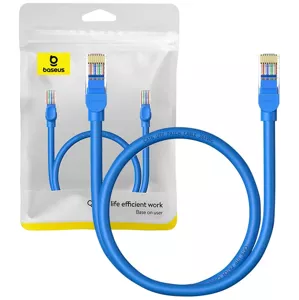Kábel Baseus Round Cable Ethernet RJ45, Cat.6, 0,5m (blue)