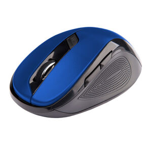 Bezdrôtová myš C-Tech WLM-02, USB, 1600 dpi, modrá WLM-02B