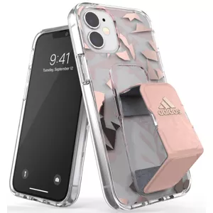 Kryt ADIDAS - Clear Grip Case for iPhone 12 Mini, pink tint (42448)