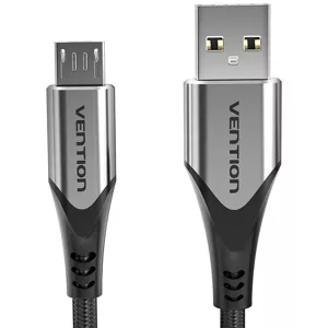 Kábel Vention USB 2.0 A to Micro-B 3A cable 0.5m COAHD gray
