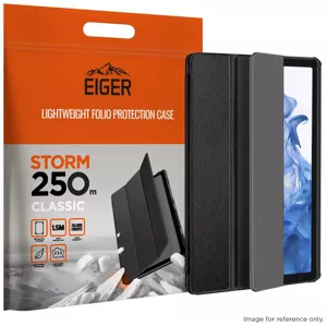 Púzdro Eiger Storm 250m Classic Case for Samsung Galaxy Tab S7+ / S7 FE / S8+ in Black (EGSR00133)