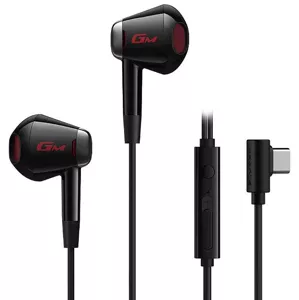 Slúchadlá wired earphones Edifier HECATE GM180 Plus (black)