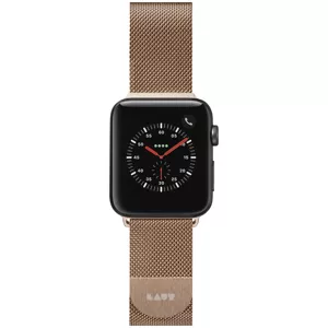 Remienok Laut Steel Loop for Apple Watch 42/44 mm gold colored (LAUT_AWL_ST_GD)