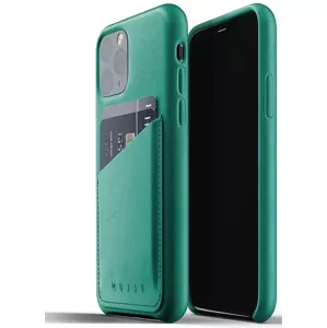 Kryt MUJJO Full Leather Wallet Case for iPhone 11 Pro - Alpine Green (MUJJO-CL-002-GR)