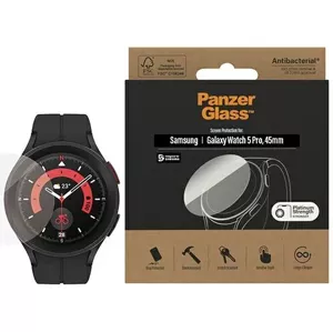 Ochranné sklo PanzerGlass Galaxy Watch Classic 5 Pro 45mm Screen Protection Antibacterial 3676 (3676)