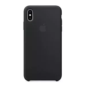 Kryt Apple iPhone XS Max Silicone Case Black (MRWE2ZM/A)