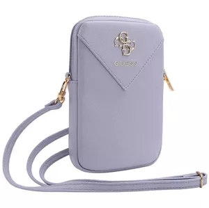 Taška Guess Handbag GUWBZPGSTEGU purple Zip Triangle 4G (GUWBZPGSTEGU)