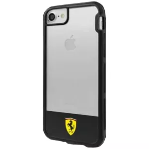 Kryt Ferrari - Hard Case Apple iPhone 7 - Transparent ( FEHCP7BISBK)