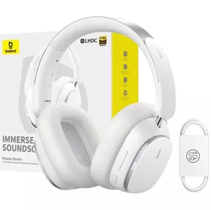 Slúchadlá Baseus Bowie H1 Wireless Headphones Bluetooth 5.2 (white)