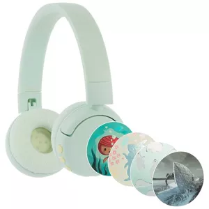Slúchadlá Wireless headphones for kids Buddyphones POPFun, Green (4897111741023)