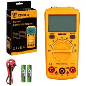 Multimeter Deko Tools DKF0302 Digital Universal Multimeter (6974491583790)