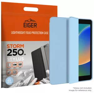 Púzdro Eiger Storm 250m Stylus Case for Apple iPad 10.2 (9th Gen) in Light Blue (EGSR00163)