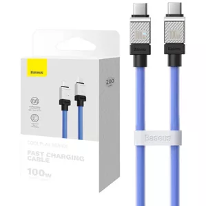 Kábel Cable USB-C do USB-C Baseus CoolPlay 100W 2m (blue)