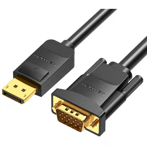 Kábel Vention DisplayPort to VGA Cable HBLBI 3m, 1080P 60Hz(Black)