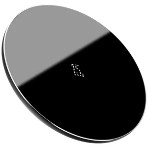 Bezdrôtová nabíjačka Baseus Simple Wireless Charger, 15W Black (6953156219014)