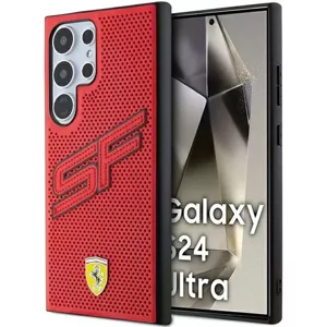 Kryt Ferrari FEHCS24LPINR S24 Ultra S928 red hardcase Big SF Perforated (FEHCS24LPINR)
