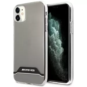 Kryt AMG AMHCN61TCBW iPhone 11 6,1" transparent hardcase Electroplate Black&White (AMHCN61TCBW)