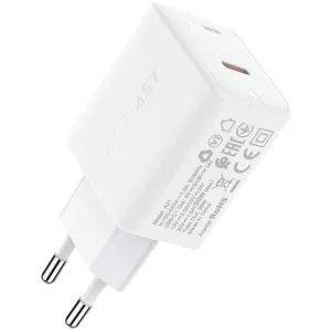 Nabíjačka Wall Charger Acefast A21 30W GaN USB-C (white)