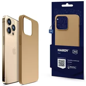 Kryt 3MK Hardy Case iPhone 13 Pro Max 6,7" gold MagSafe (5903108500623)