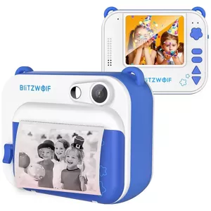 Fotoaparát DIY Instant Print Camera for kids BlitzWolf DP1 (blue)