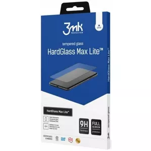 Ochranné sklo 3MK HardGlass Max Lite Motorola Edge 40 Neo black, Fullscreen Glass Lite