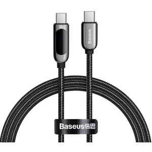 Kábel Baseus Display Cable USB-C to Type-C 100W 1m (black)