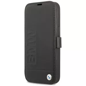 Púzdro Case BMW BMFLBKP13SSLLBK iPhone 13 mini 5,4" black book Signature (BMFLBKP13SSLLBK)