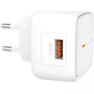 Nabíjačka XO Wall charger L59, 1x USB, 18W, Quick Charge 3.0 (white)