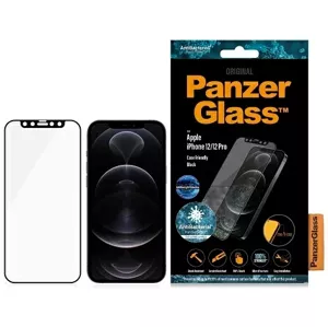 Ochranné sklo PanzerGlass iPhone 12/12 Pro Black - Anti-Blue light