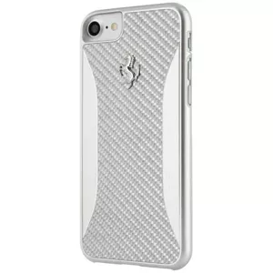 Kryt Ferrari - Hard Case Apple iPhone 7 - Silver (FERCHCP7SI)