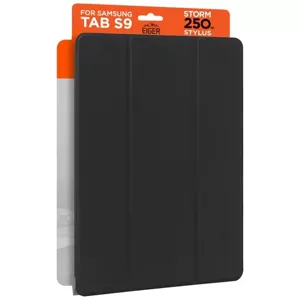 Kryt Eiger Storm 250m Stylus Samsung Tab S9 Retail Sleeve in Black