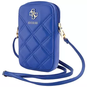 Taška Guess Handbag GUWBZPSQSSGB blue Zip Quilted 4G (GUWBZPSQSSGB)