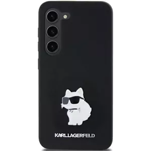Kryt Karl Lagerfeld KLHCSA55SMHCNPK A55 A556 black hardcase Silicone Choupette Metal Pin (KLHCSA55SMHCNPK)
