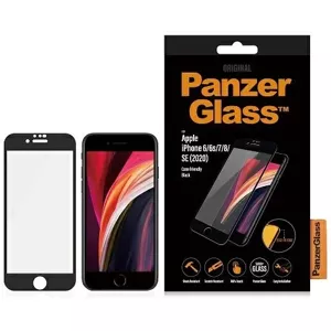 Kryt PanzerGlass E2E Super+ iPhone 6/6s/7/8 /SE 2020 Case Friendly czarny/black (2679)