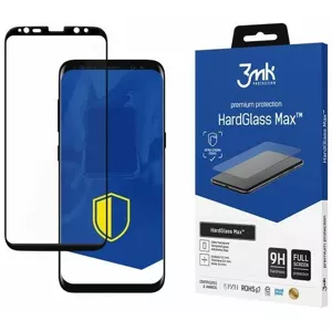 Ochranné sklo 3MK Samsung Galaxy S8 black - 3mk HardGlass Max