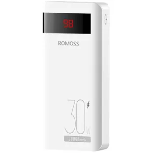Nabíjačka Romoss Sense6PS Pro Powerbank 20000mAh, 30W (white) (6936857200949)