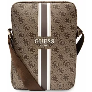 Taška Guess Bag GUTB10P4RPSW 10" brown 4G Stripes Tablet Bag (GUTB10P4RPSW)