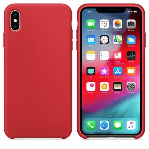 12129
RUBBER Silikónový obal Apple iPhone XS Max červený