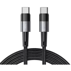 Kábel TECH-PROTECT ULTRABOOST TYPE-C CABLE PD60W/3A 200CM GREY (9490713933985)