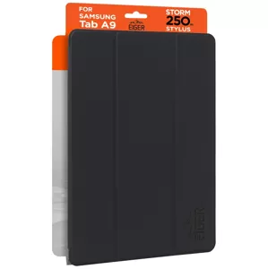Púzdro Eiger Storm 250m Stylus Case for Samsung Tab A9 8.7 in Black in Retail Sleeve